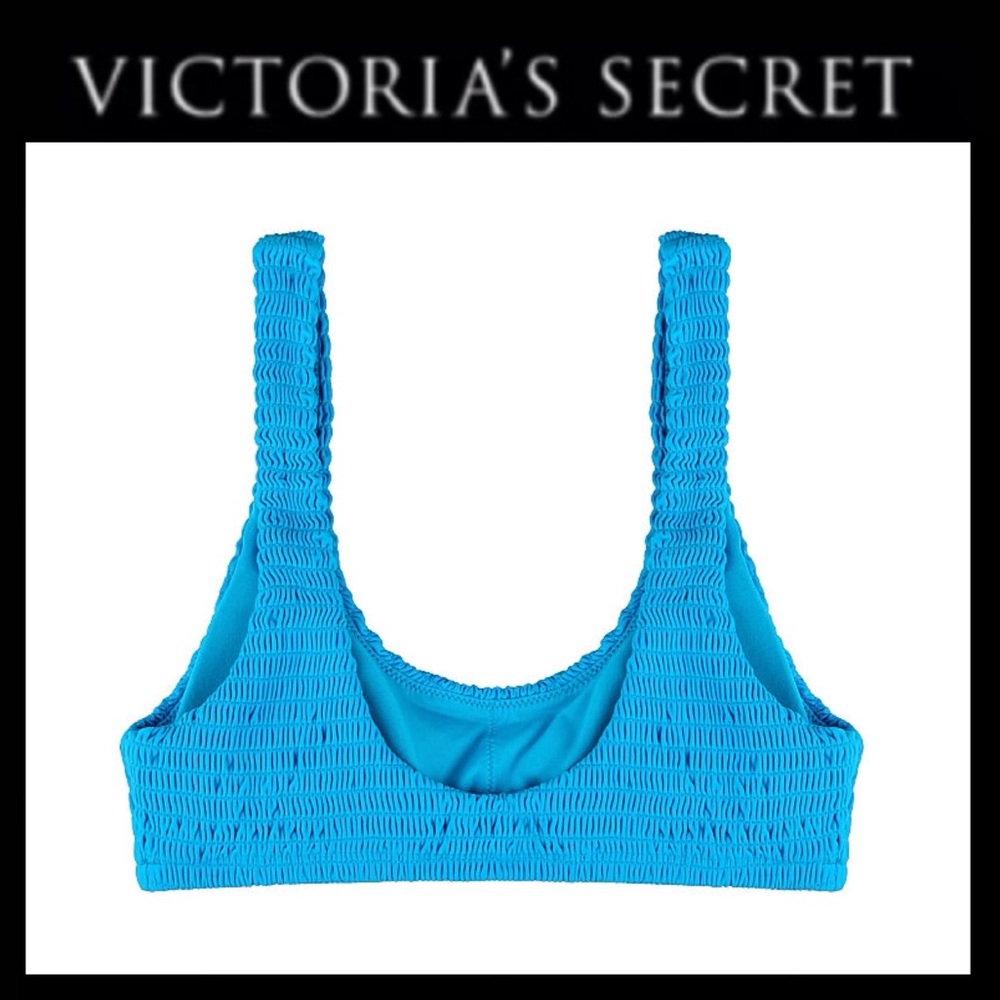 NWOT VS Smocked Bralette Bikini Top - Picture 4 of 9